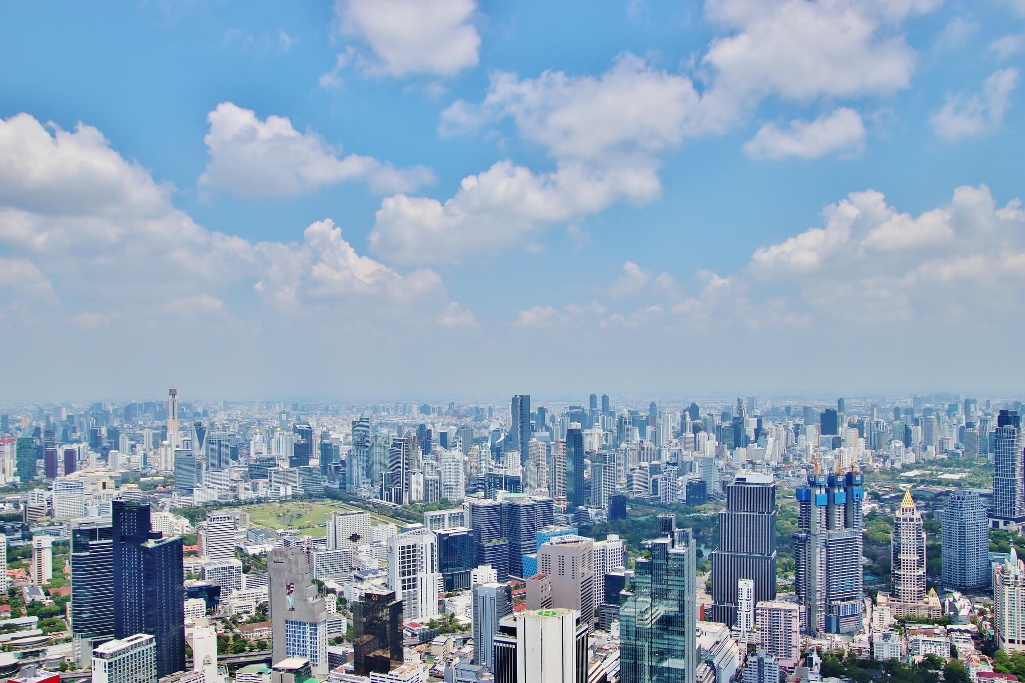 タイの空の写真
