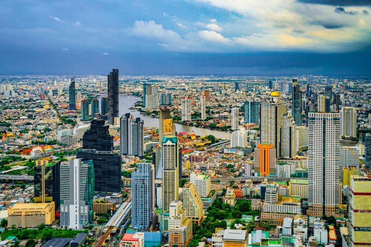 タイの高層ビル